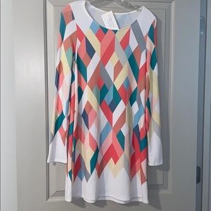 Geo Dress/Tunic - Large - NWT